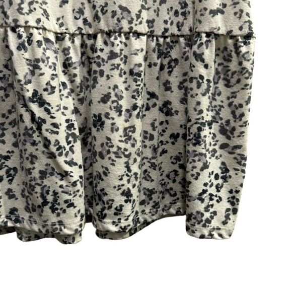 Lane Bryant Animal Print Peplum Tank Top Size 18/20 - Picture 3 of 6